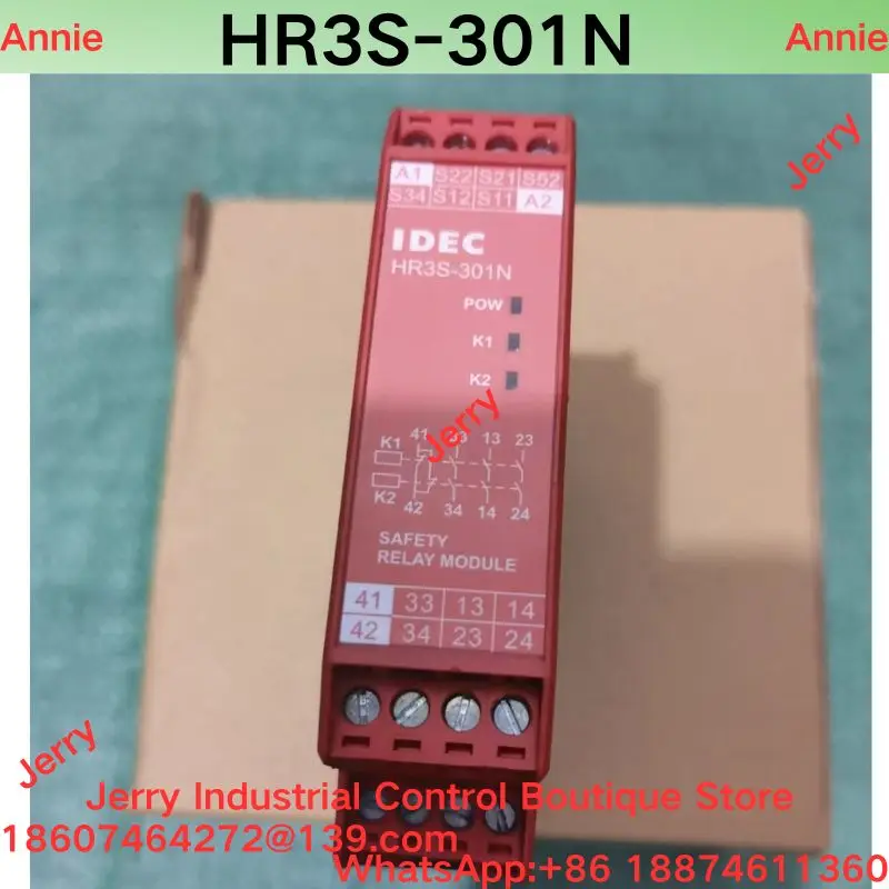 

Safety relay module HR3S-301N