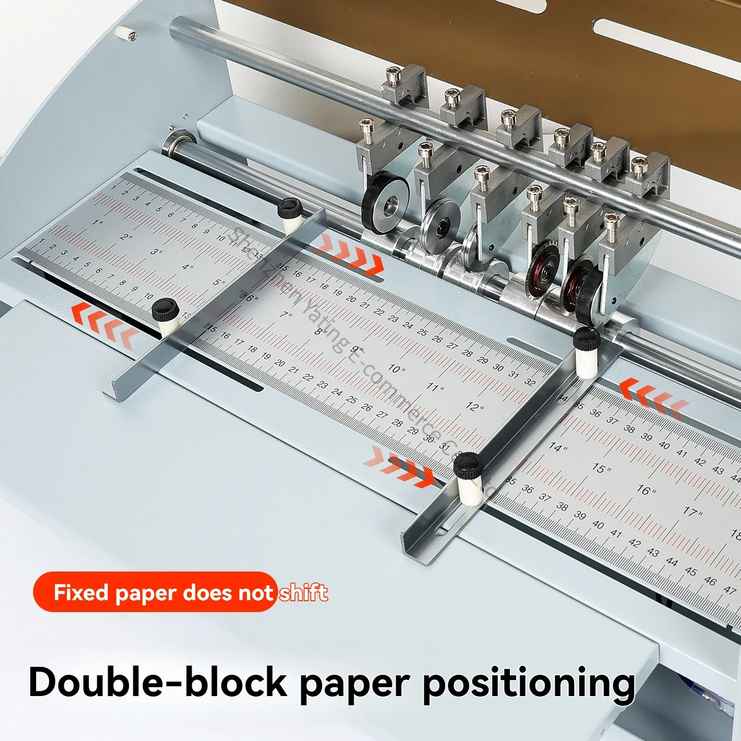 Electric Indentation Machine Business Card Greeting Card Crease Ticket Dotted Line Line Pressing Self-adhesive Scribing Machine