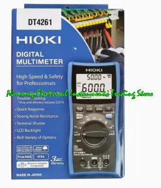 HIOKI DT4261 DIGITAL MULTIMETER replacement DT4254 can Optional Wireless Adapter Z3210 or DC High Voltage DC 2000V Probe P2000