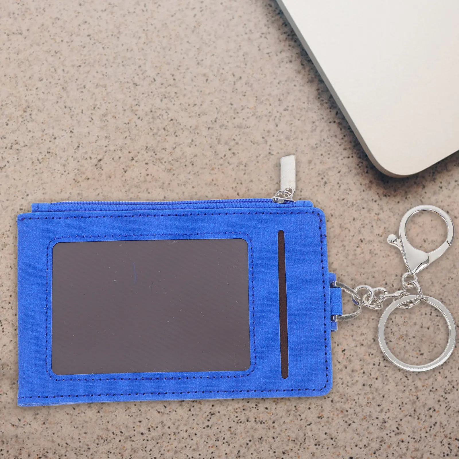 

Держатель для карт из ПУ кожи с брелоком, кошелек для визиток, бейджей, проездных, защитный чехол для ключей с отделением для карт