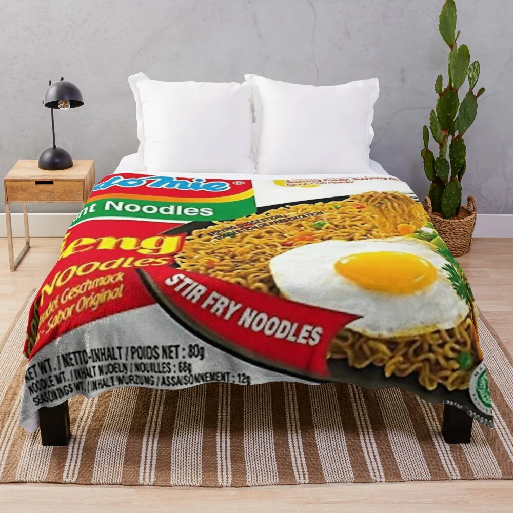 Original Flavour Indomie Throw Blanket Nap Blanket