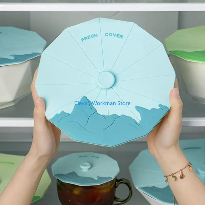 

24TD набор из 4 утечки для прочтения чаши для многоразового пищевого покрытия крышки для повседневного использования для