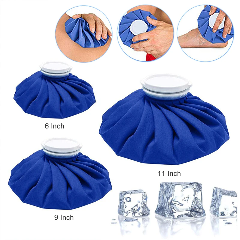 Hot Cold Ice Reusable Bag Pack Pouch Belt for Muscle Joint Skin Swelling Aches Sport Injury First Aid Therapy Instant Relief Bag