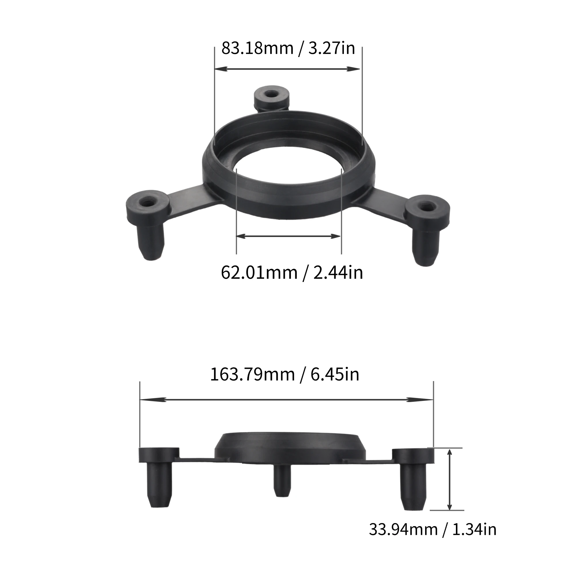 Toilet Tank Installation Kit With Rubber Seal Ring Bolts Washers Nuts For GP51487 Split Tanks Toilet Repair Replacement Parts