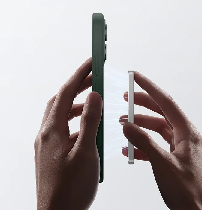حافظة حماية مغناطيسية من السيليكون السائل Xiaomi 17 Pro/Pro Max الرسمية الأصلية، رسوم متحركة مغناطيسية حصرية