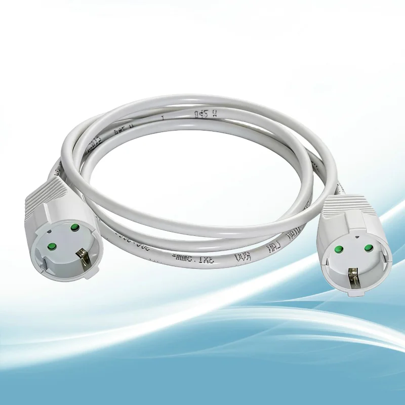 

2-метровый белый удлинитель 16А 250В с разъемами типа «мама-мама» для бытовой техники и электронных устройств