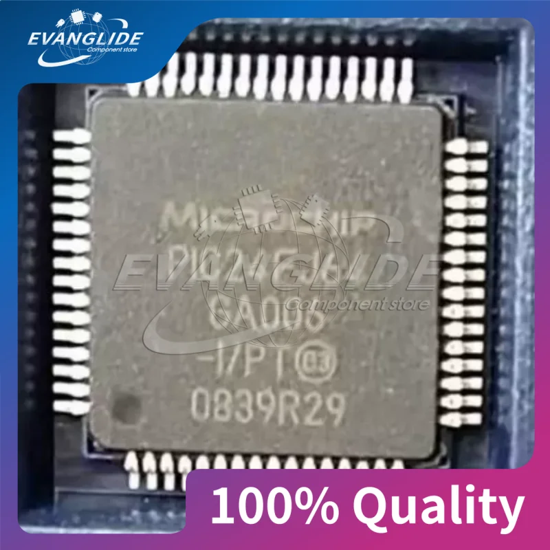 5 PCS/LOT PIC24FJ64GA006-I/PT DSPIC33FJ64GS606-I/PT DSPIC30F3011-30I/PT DSPIC30F4011-30I/PT TQFP64 16BIT MCU