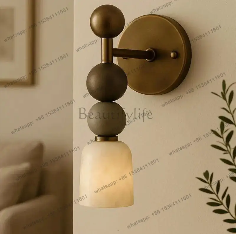 French medieval high-end wall decoration, wabi-sabi Spanish marble wall decoration