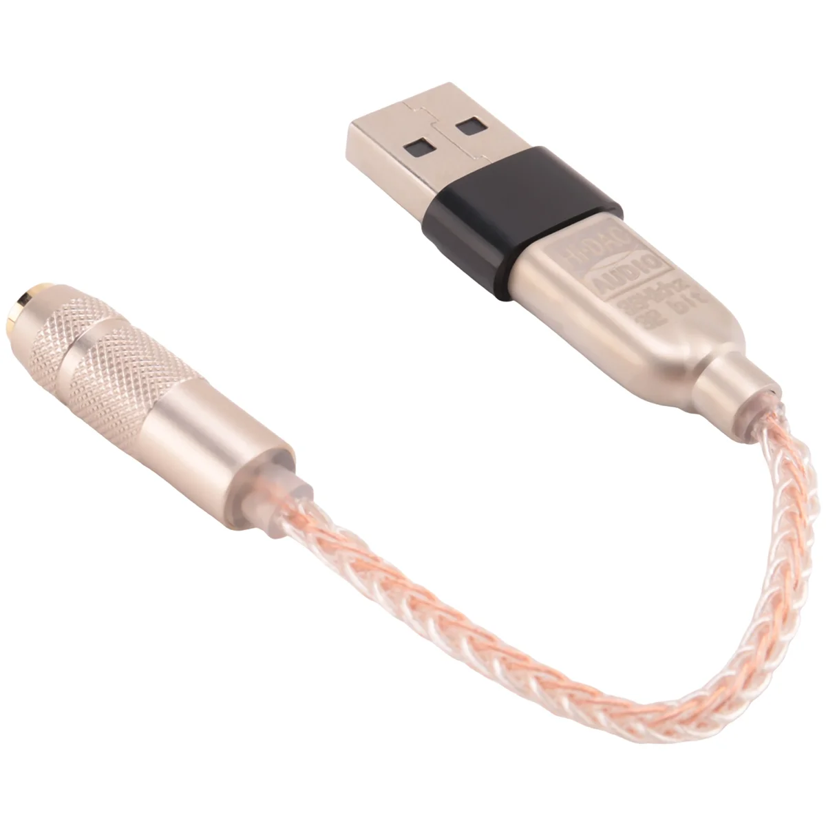 Kabel Audio Earphone kartu suara DAC Decoding Audio Digital HiFi Chip ALC5686 Tipe C ke 3.5 Jack (header USB)