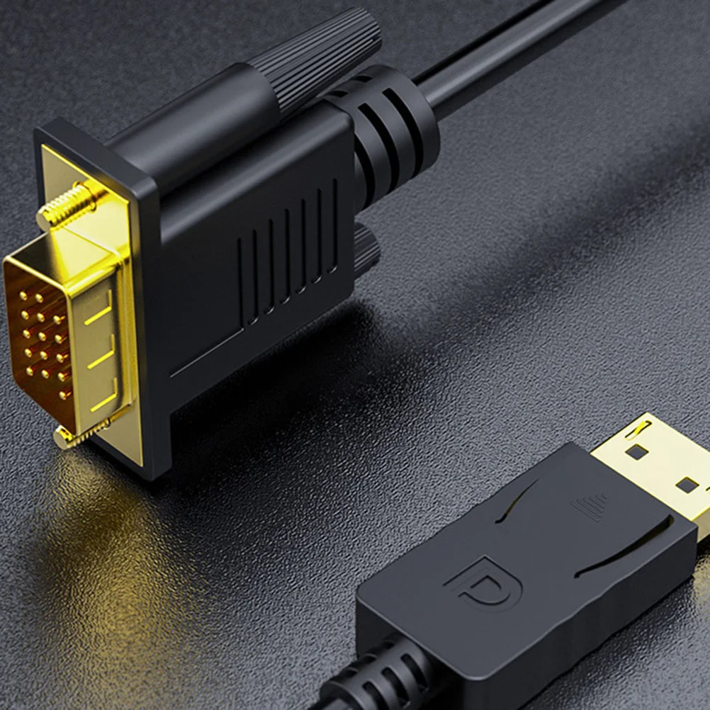 

to Vga Adapter Cable 1080P Gold Plated Connector Oxygen Free Copper Shielded for Computer Laptop Projector Monitor