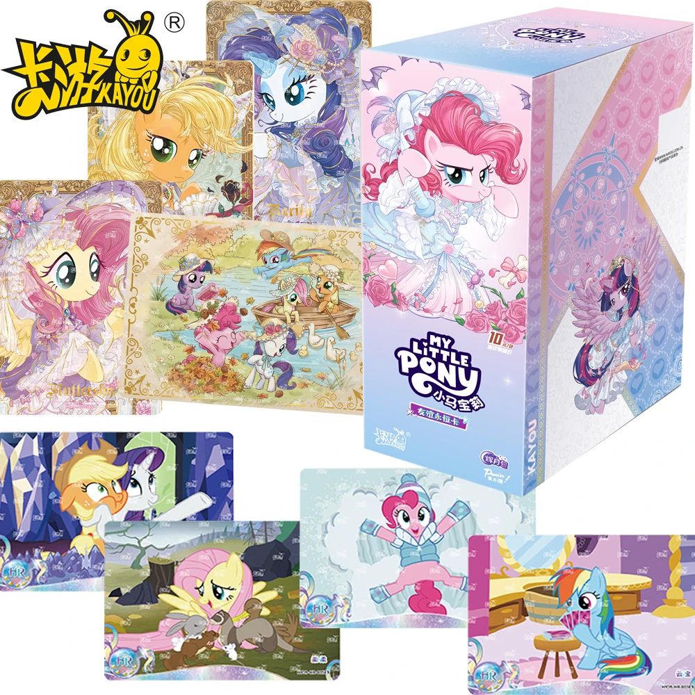 

KAYOU Original My Little Pony Collection Cards American Animation Roles Eternal Friendship Lovely Fun Happy Childhood Cards Gift