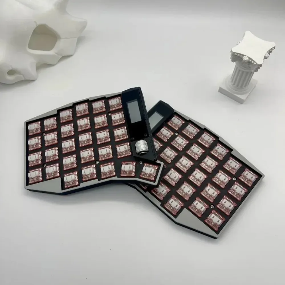 Sofle Split Keyboard Kit Programmable Ergonomic Low Profile Hot Swap Wireless Long Battery Life Custom Gaming Accessories Gift