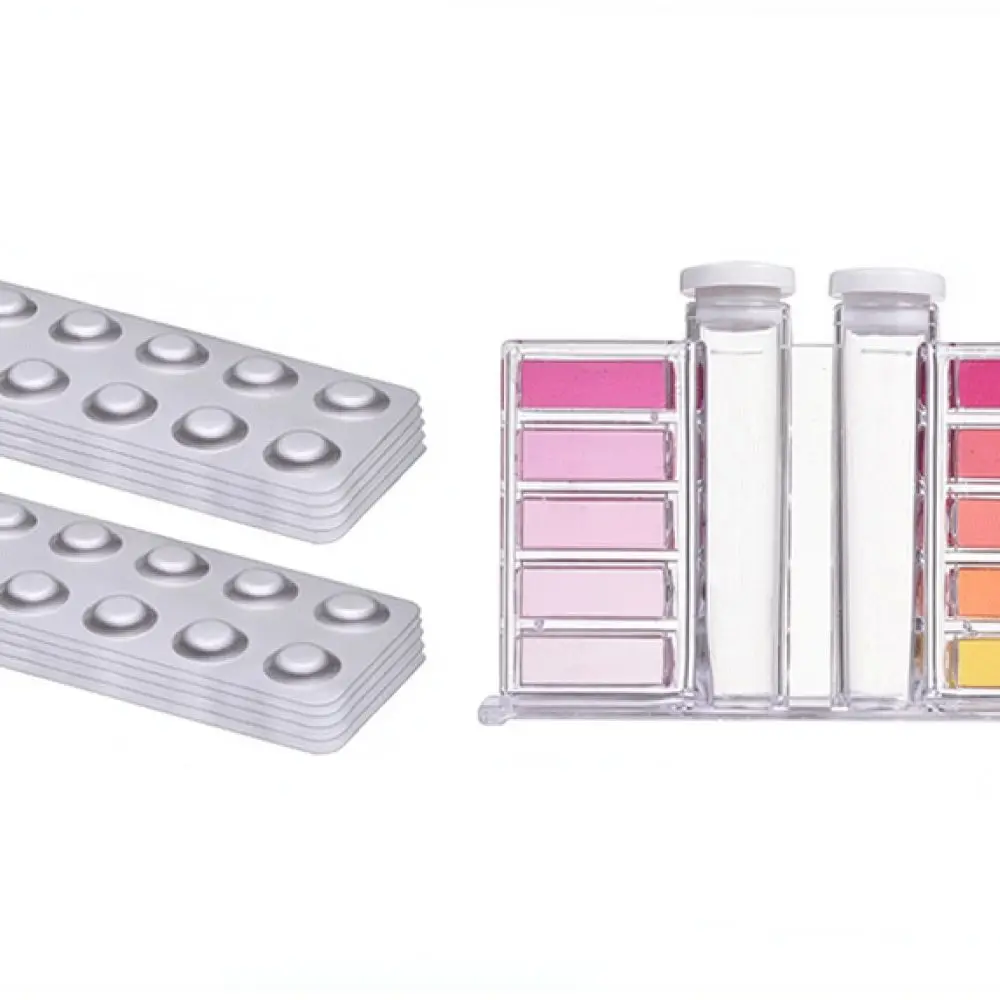 Water Quality PH Chlorine Test Kit For For RTF Swimming Pool Spa Maintenance Equipment Accurate Tablet Testing Tool