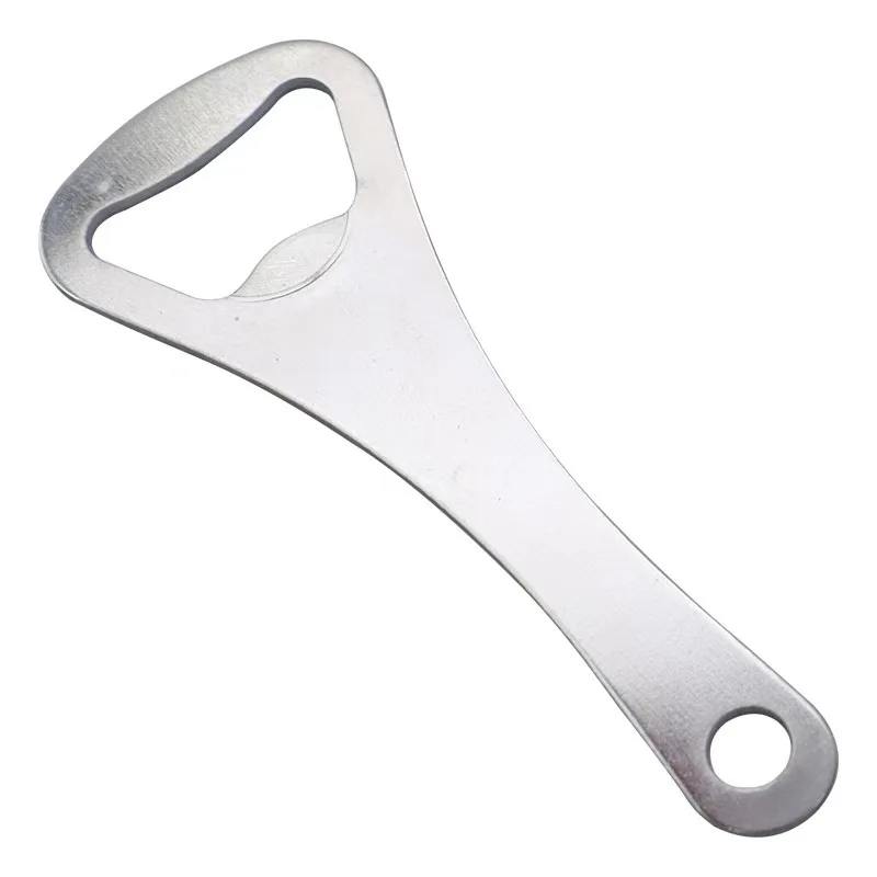 5PCS Metal Bottle Opener, Custom Logo Engraving Flat Stainless Steel Beer Opener