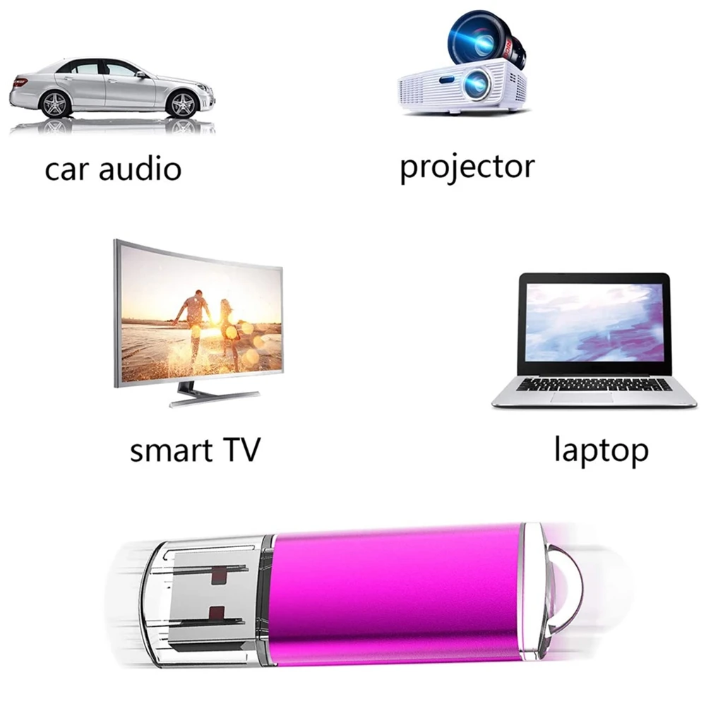 Nowy grawerowany prezent Pendrive USB 2.0 2TB 1TB Pamięć 512GB 256GB Pendrive dla biznesu Mini Cle U Disk memoria usb