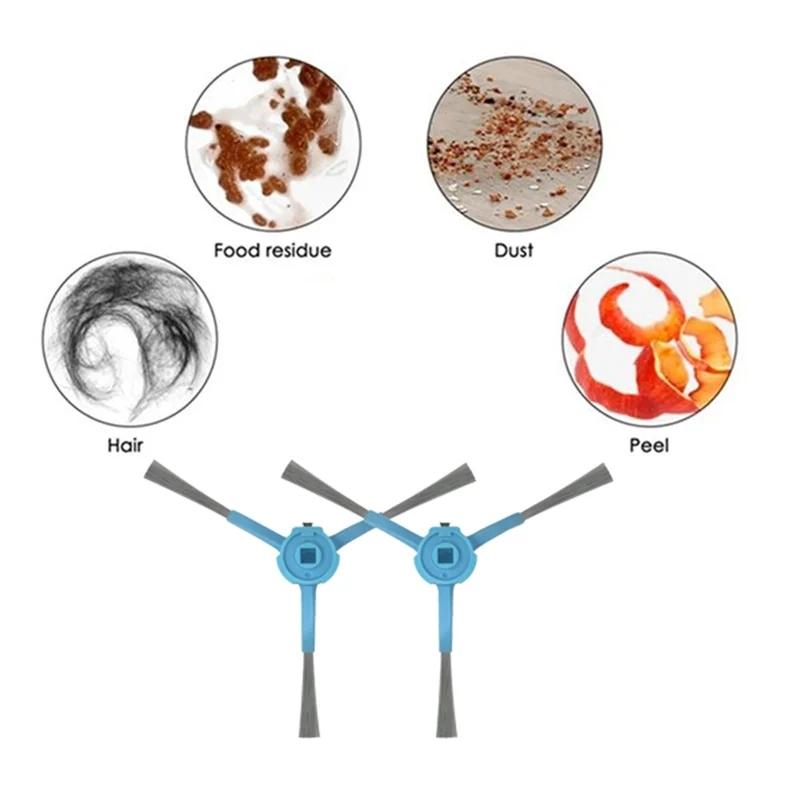 【مشعبية】لـ Cecotec Conga 9990/9590/10090 AI Spin Revolution Ultra Power قطع غيار منزلية مرشح فرشاة جانبية كيس غبار ممسحة