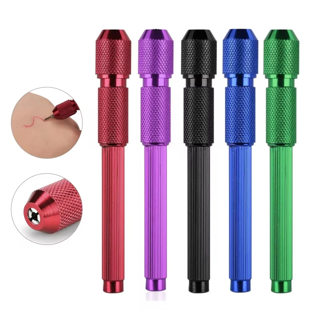 1pc Tattoo Marker Pen Surfer Skin Microbalcing Pen Lip Permanent Makeup Eyebrow Stencil Maker Tattoo Accessories Makeup Supplies