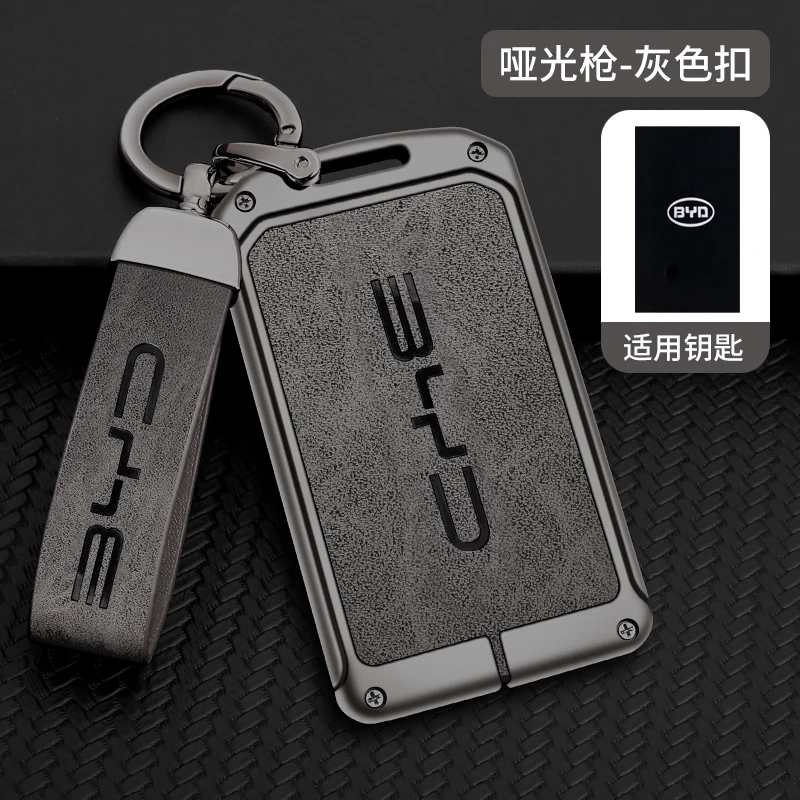 Auto NFC Card Chiave A Distanza Della Copertura Fob Caso Della Protezione Borsette Borsa Per BYD Tang DM Han EV Song PRO Qin PLUS DMI Portachiavi