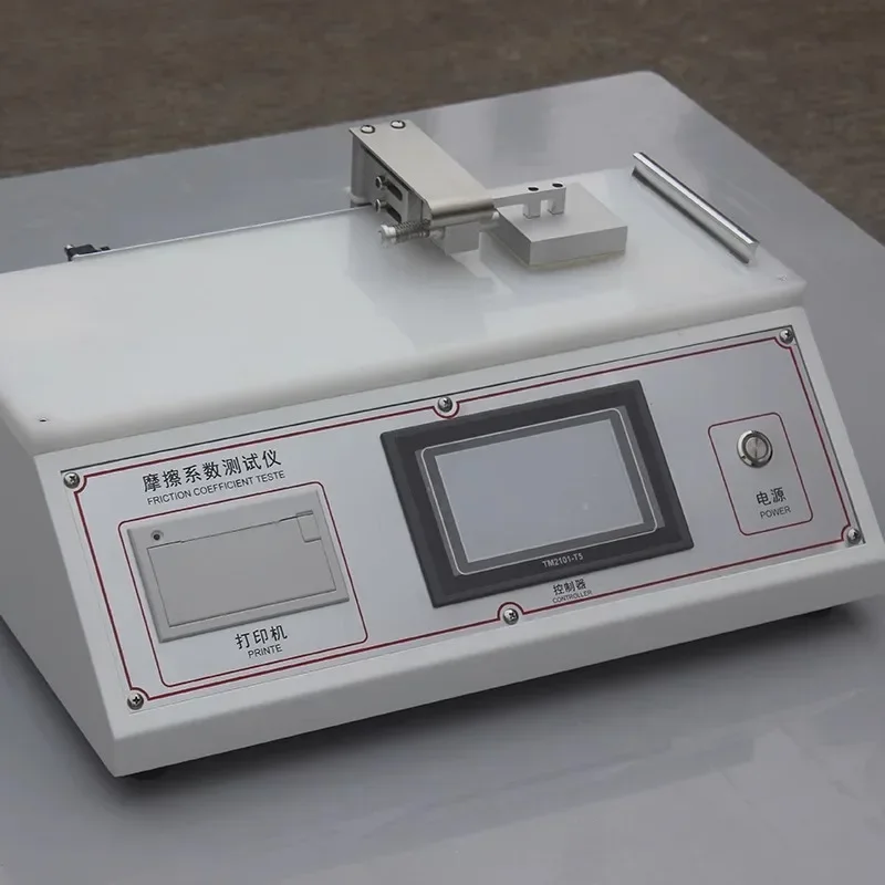 Plastic film, paper friction coefficient instrument surface sliding static friction coefficient tester