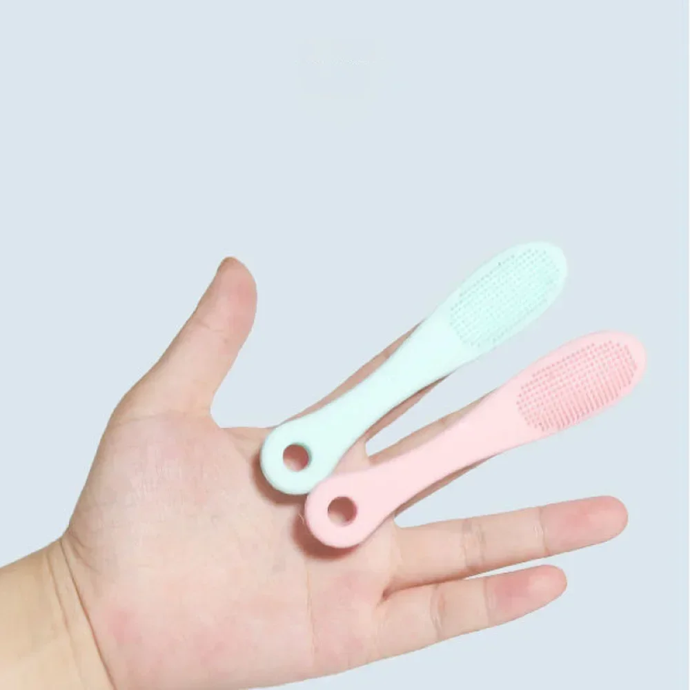 Finger Shape Silicone Face Cleansing Brush Facial Cleanser Pore Cleaner Exfoliator Face Scrub Washing Brush Skin Care Tools