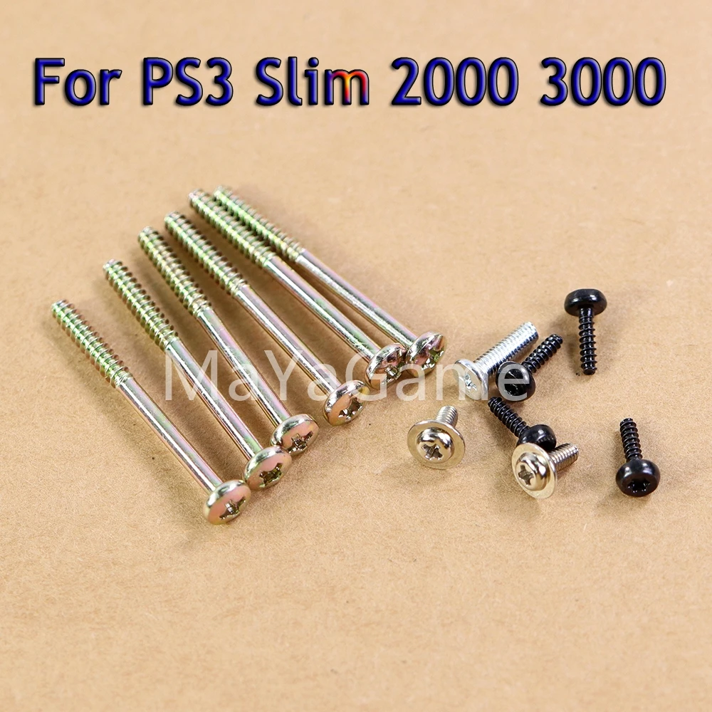 50 set di ricambio per Playstation 3 PS3 Slim Kit di riparazione Set completo di viti a croce CECH-3000/2000 Console
