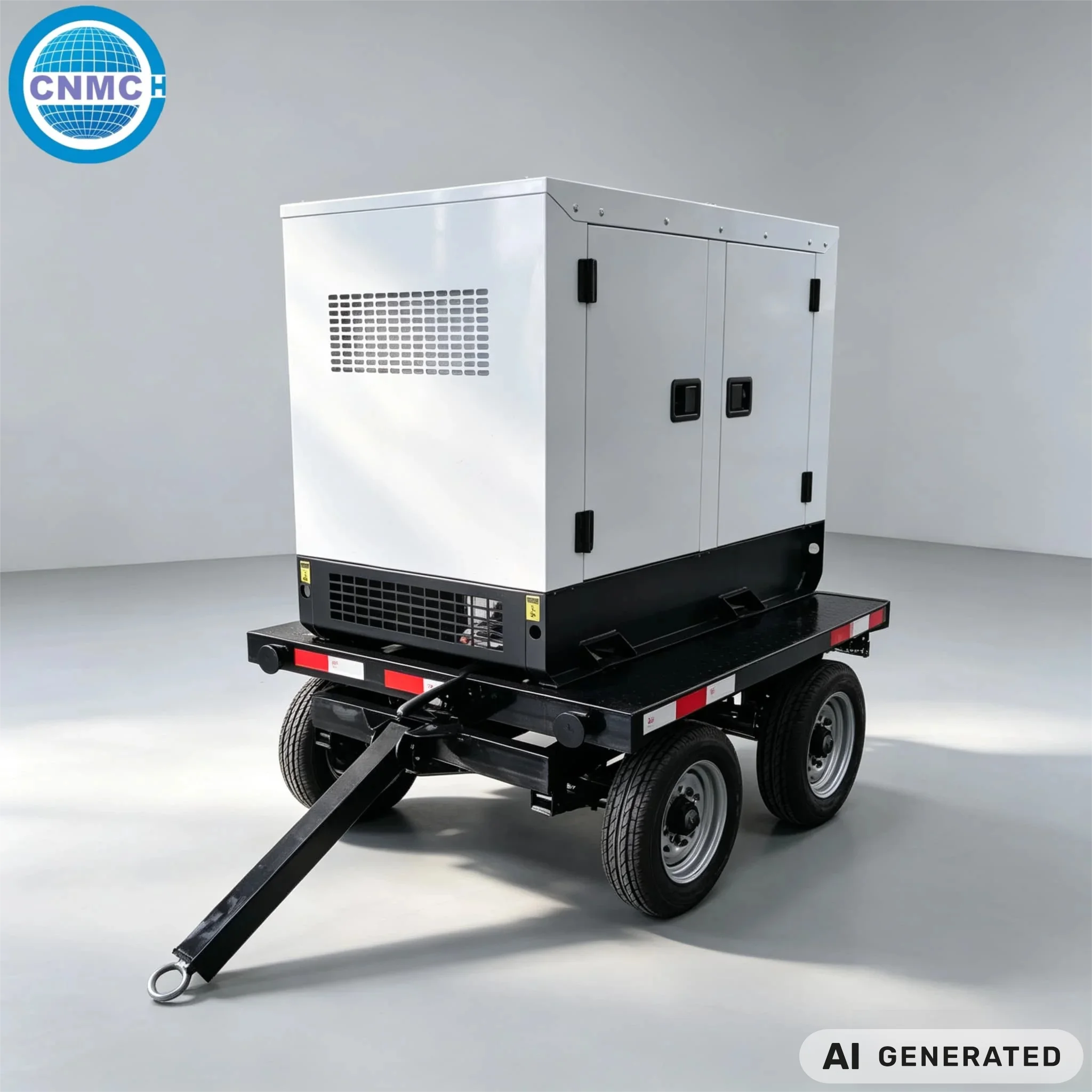 30kw 50kw 80kw 100kw Trailer Type Diesel Generator Silent Weichai Electricity Generator CE Certified Factory Commercial Use