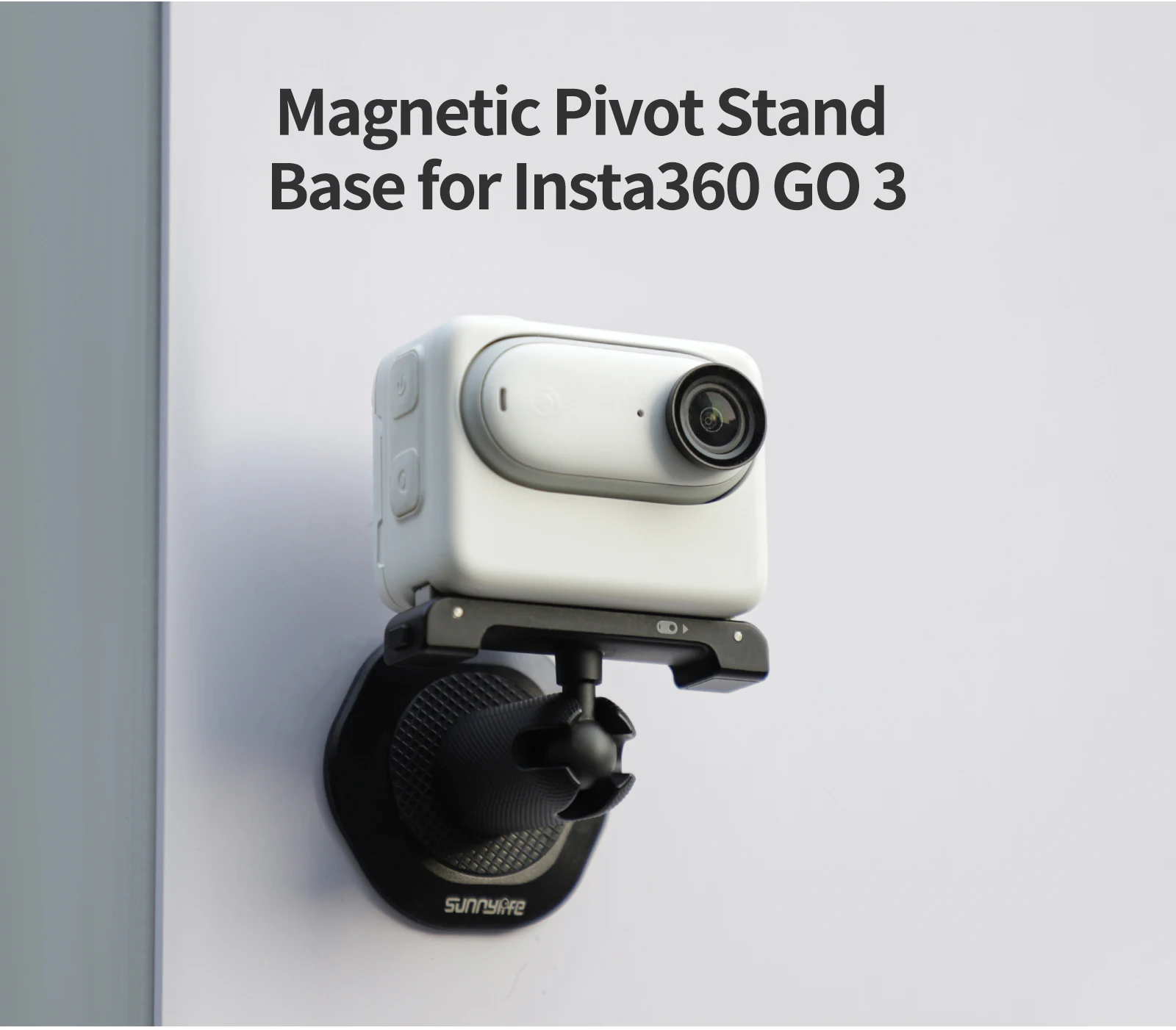 Универсальная металлическая магнитная присоска для DJI Osmo Pocket 3/2/Insta360 ONE X 5/4/3/2/Go 3/Action 4/3/2, аксессуары для спортивной камеры