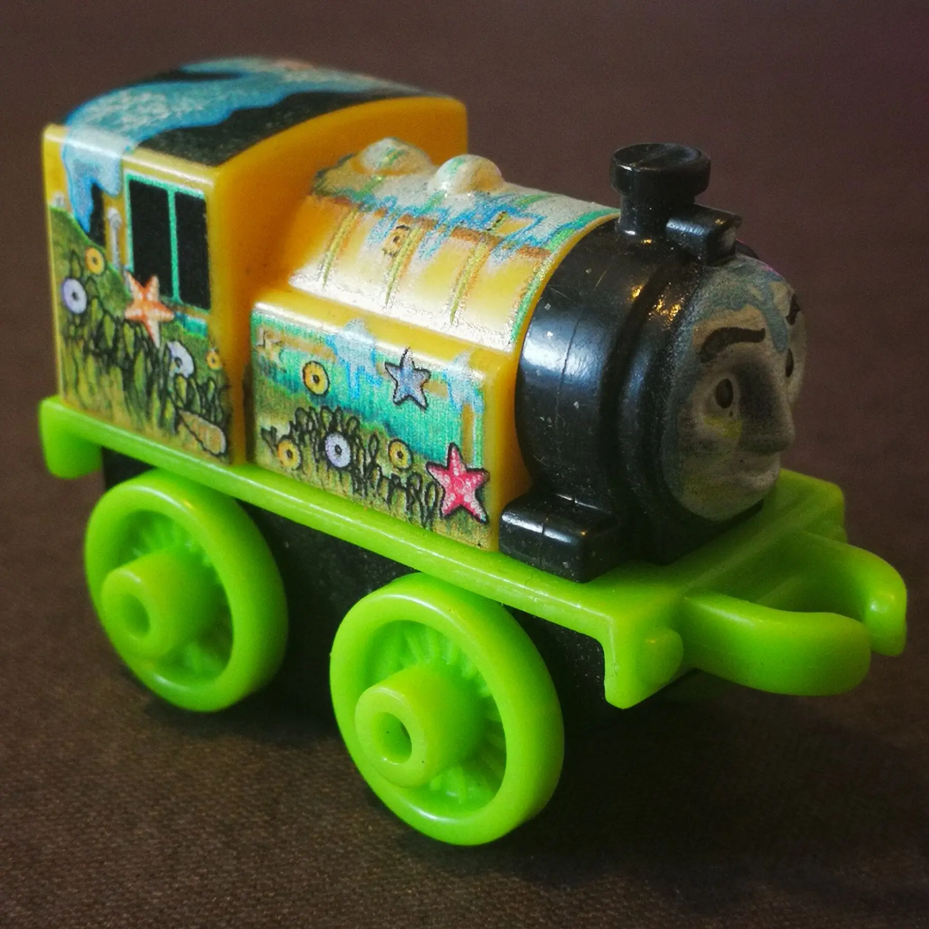 Juguetes originales de Thomas y Friends, tren de Minis de plástico enganchado, Gatour Gordon motores, modelo, regalo de cumpleaños para niños, colección