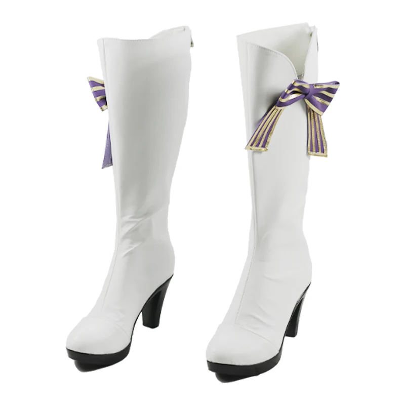 Zapatos de Cosplay Emilia Anime Re ZERO Starting Life in Another World botas Carnaval de Halloween para mujeres