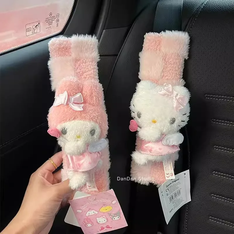 

Car Seat Belt Cover Universal Auto Seat Belt Covers Warm Plush Shoulder Cushion Protector Safety Belts Shoulder Protection