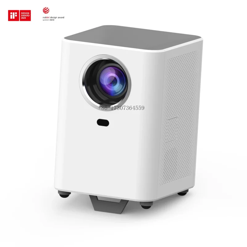 [Nuevo proyector de diseño 1080P] OEM de fábrica ODM precio barato portátil 1080P Full HD Android proyector LED LCD proyector de cine en casa