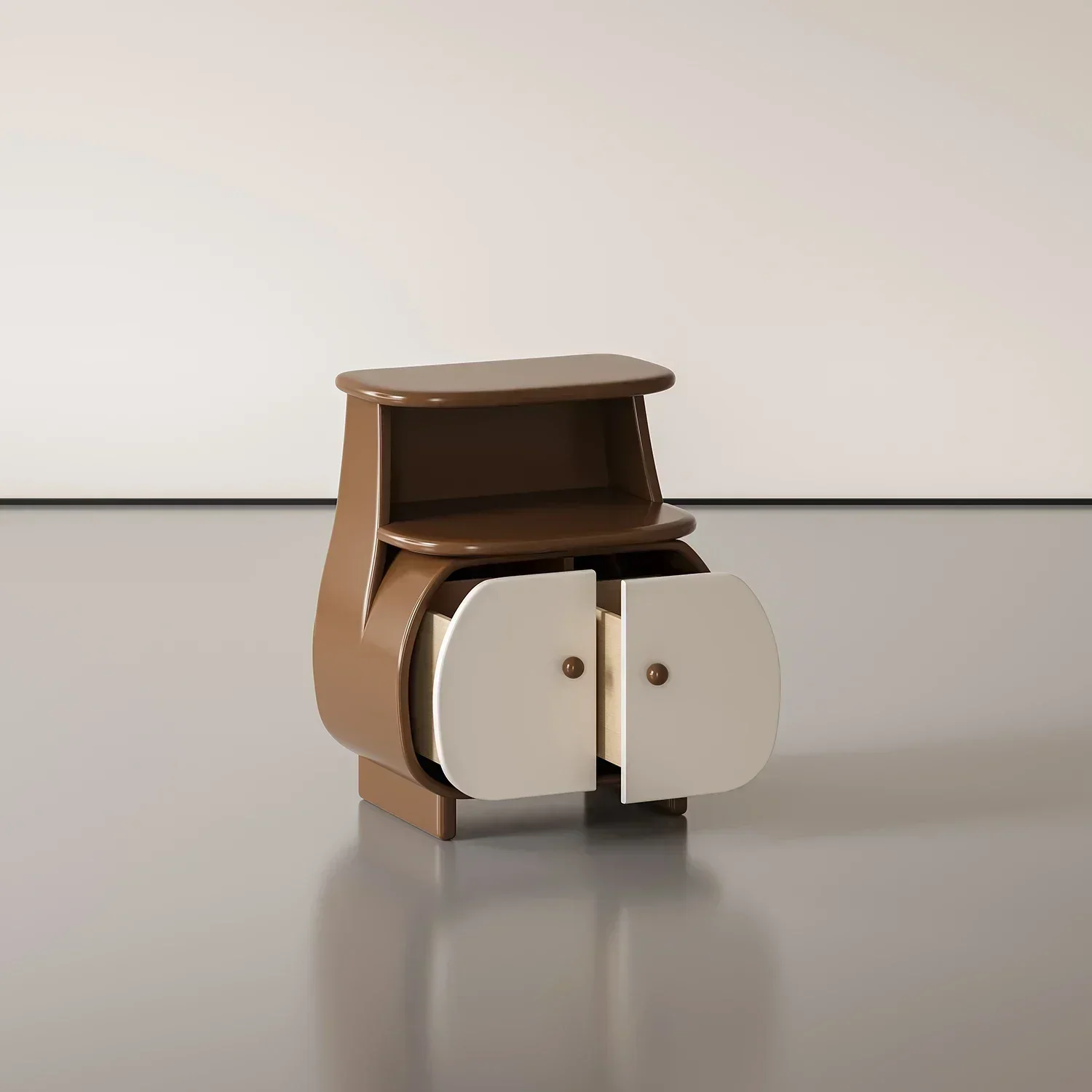 Cream Wind Hippo Bedside Table Bedroom Cute Bedside Table Modern Sofa Side Table Small Storage Cabinet