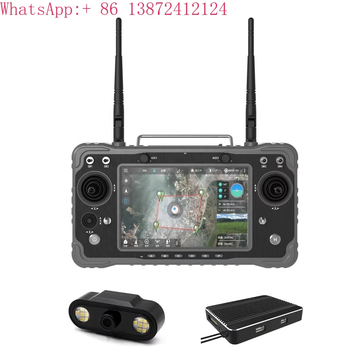 

forSKYDROID H16/H16Pro 2.4GHz Receiver drone Image Video Transmission Low Power Consumption Audio Video Transmitter