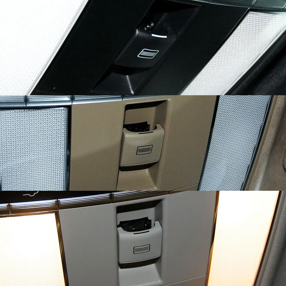 فتحة سقف السيارة التبديل نافذة سقف لوحة التحكم التبديل غطاء أزرار استبدال لمرسيدس بنز S CL الفئة W221 W216 2006-2013