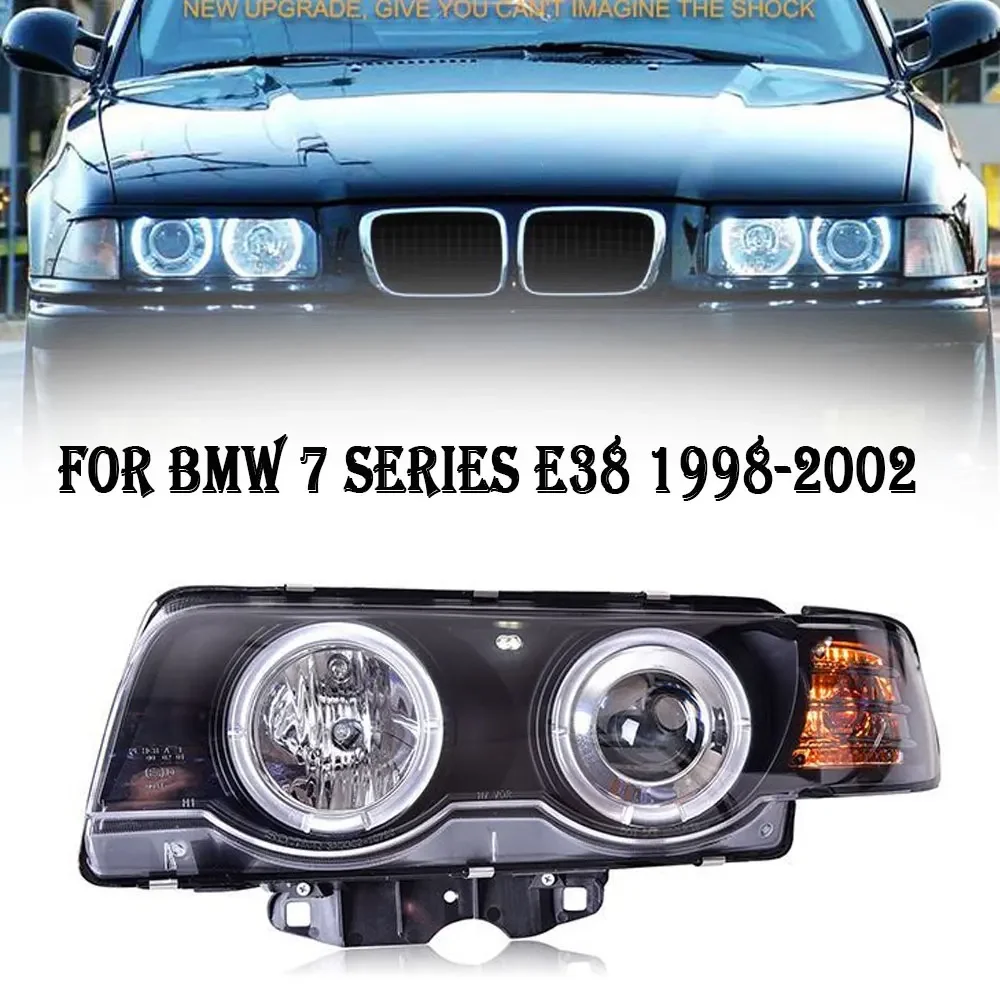 

Car Headlights For BMW 7 Serie E38 LED Headlight 1998-2002 730I 740I 735I Head Lamp Drl Projector Lens Automotive Accessories