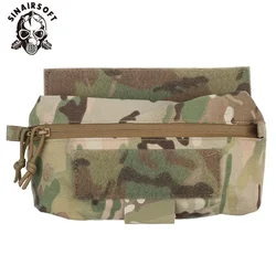 Tactical Abdominal Dump Drop Pouch Fanny Pack Easy To Organize IFAK EDC Storage Bag for FCPC V5 MK3 JPC AVS Plate Carrier Vest