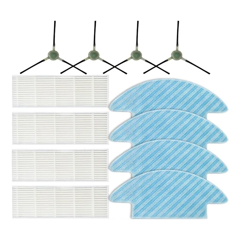 Seitenbürste Hepa-Filter Mopp für Lefant M210 M210S M210B M210P M213/für OKP Life K2 K3 K4 Roboter Staubsauger