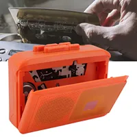 Reproductor de casete portátil, grabadora, reproductor de cinta multifuncional, reproductor de cinta de casete con conector Jack de 3,5mm para estudio, vida laboral