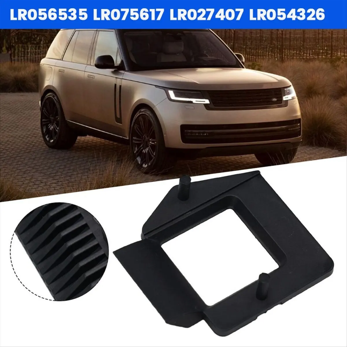 #49P Hood Lock Holder Cover Guide Hook For Range Rover Evoque Discovery,Hood Lock Holder Cover,(plastic)