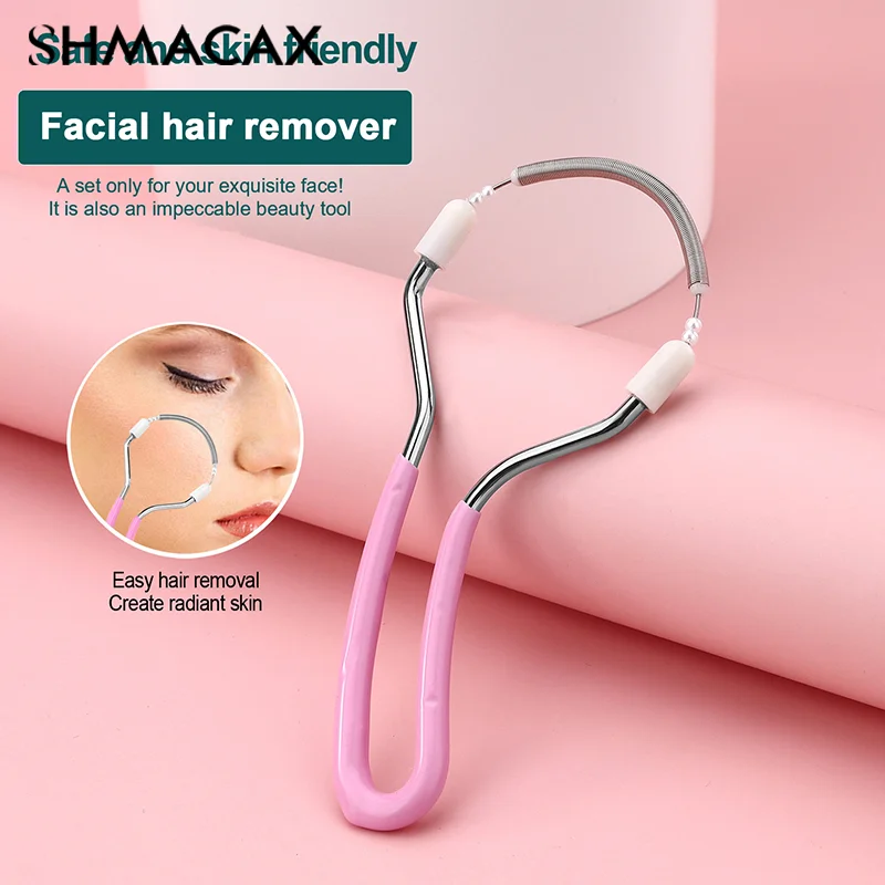 Face Hair Remover Stainless Steel High Performance Premium Face Hair Remover Tool For Chin Cheek Mustache Upper Lip Women