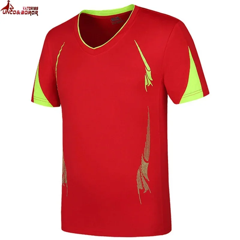 플러스 사이즈 남성용 속건성 피트니스 티셔츠, 체육관 조거 러닝 스포츠 티셔츠, 여름 신상, 7XL, 8XL, 9XL