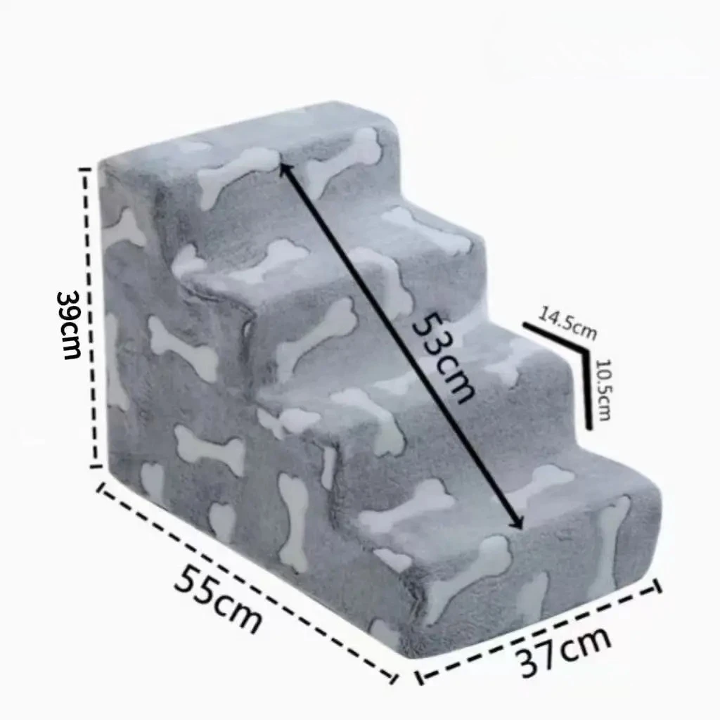 Pets Household Bedside Stairs Dogs Teddy Dogs Stairs Cats Cleaning Pet Ramp Stairs for Dogs Pet Accessories - view 4