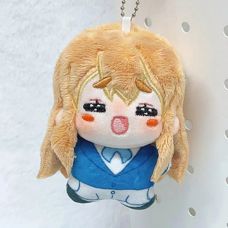 K-ON peluche 3.94 pouces jouets Anime périphérique en peluche Kawaii beurre chiffres coton en peluche beurre jouets d'anniversaire