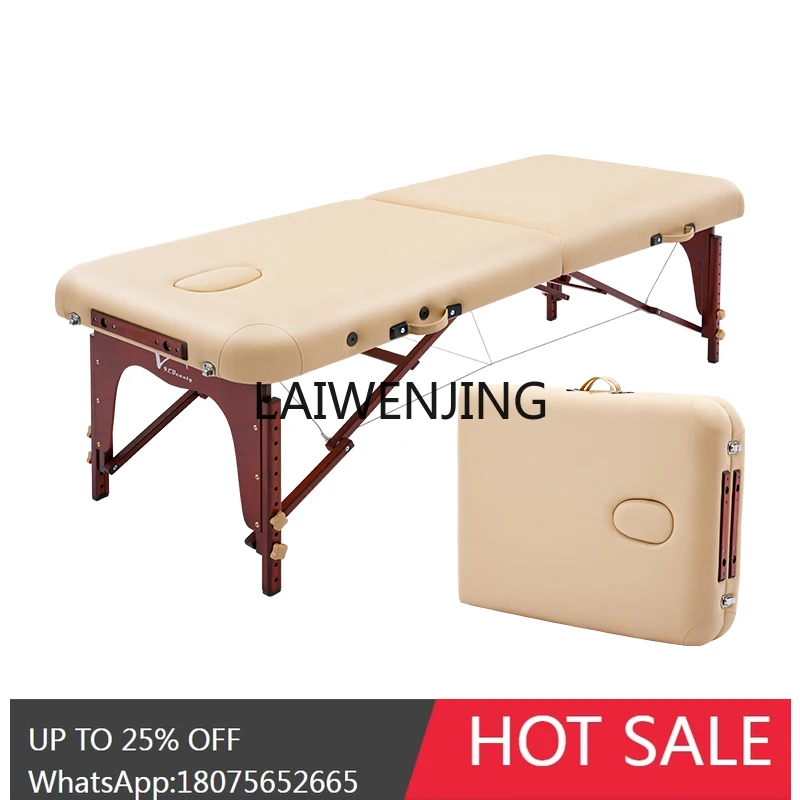 

Folding Massage Bed Massage Home Portable Physiotherapy Moxibustion Embroidery Portable Beauty Bed