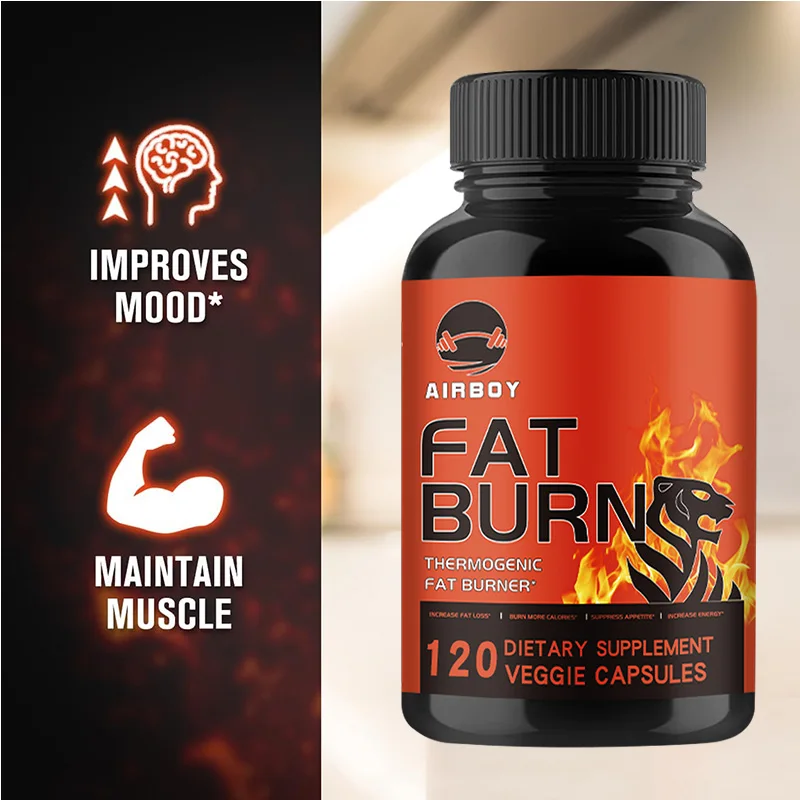 Burn-XT Fat Burner - Fat Burning, Supports Energy Metabolism, Appetite Suppression, Weight Management