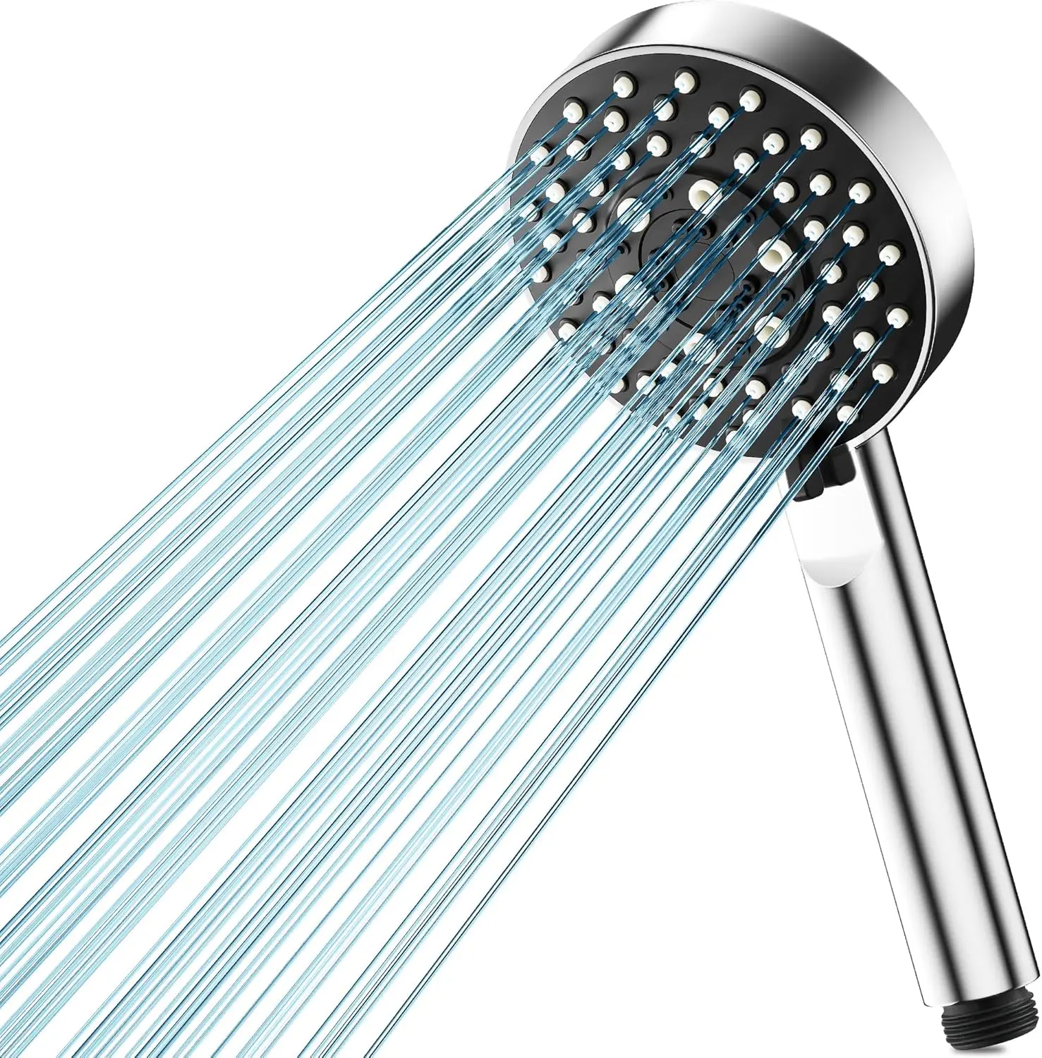 

Shower Head, High Pressure Shower Head with 5 Spray Modes, Design Powerful Shower Heads for Low Water Pressure
