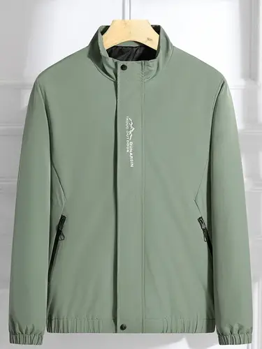 2024 New Plus Size 8xl 7xl Men Jacket Coats Spring Autumn Outdoor Windproof Black Gray Green Large 6xl 5xl Causal Windbreaker - Image 3