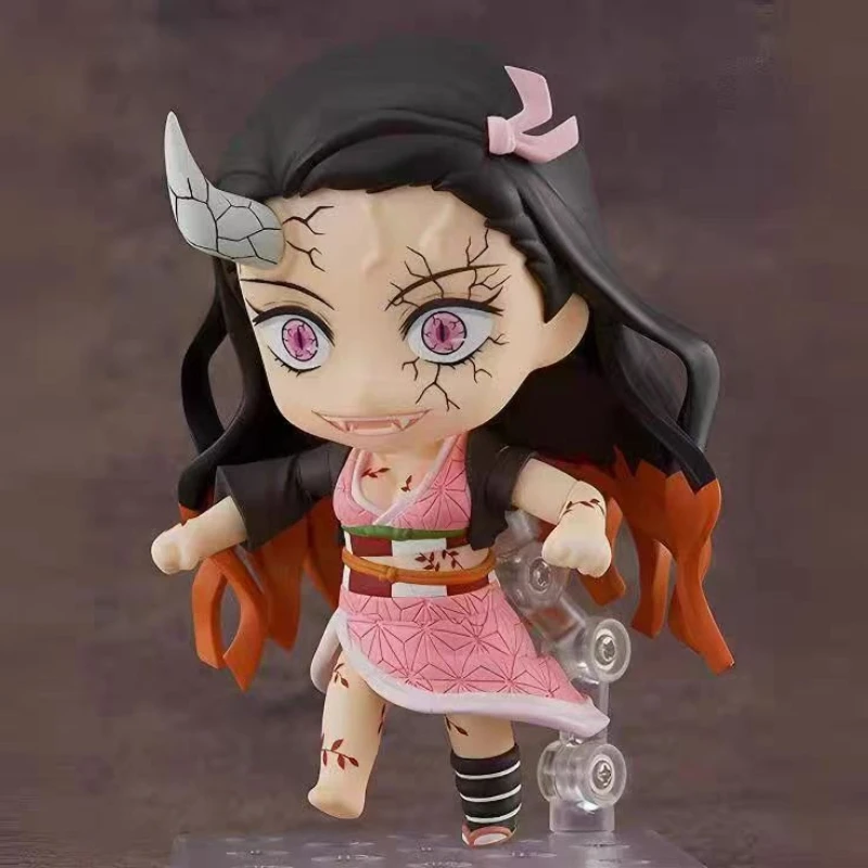 

Коллекционная артикулированная фигурка Нэзуко Камадо (версия Demon March) 10 см, аниме «Истребитель демонов», настольное украшение, подарок-сюрприз