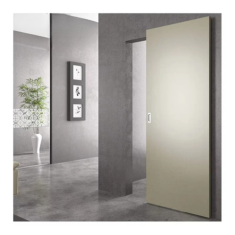 

TEMAX Деревянная дверь-призрак Автоматическая внутренняя безрамная раздвижная дверь