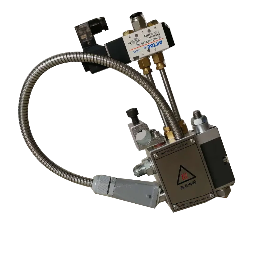 

RINNGO Hot Sale Glue Hot Melt Automatic Scraper Glue Silicone Glue PUR for Napkin Sanitary Pad Adhesive Spray Nozzle